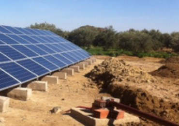 Système de pompe solaire 7.5kw au Maroc
