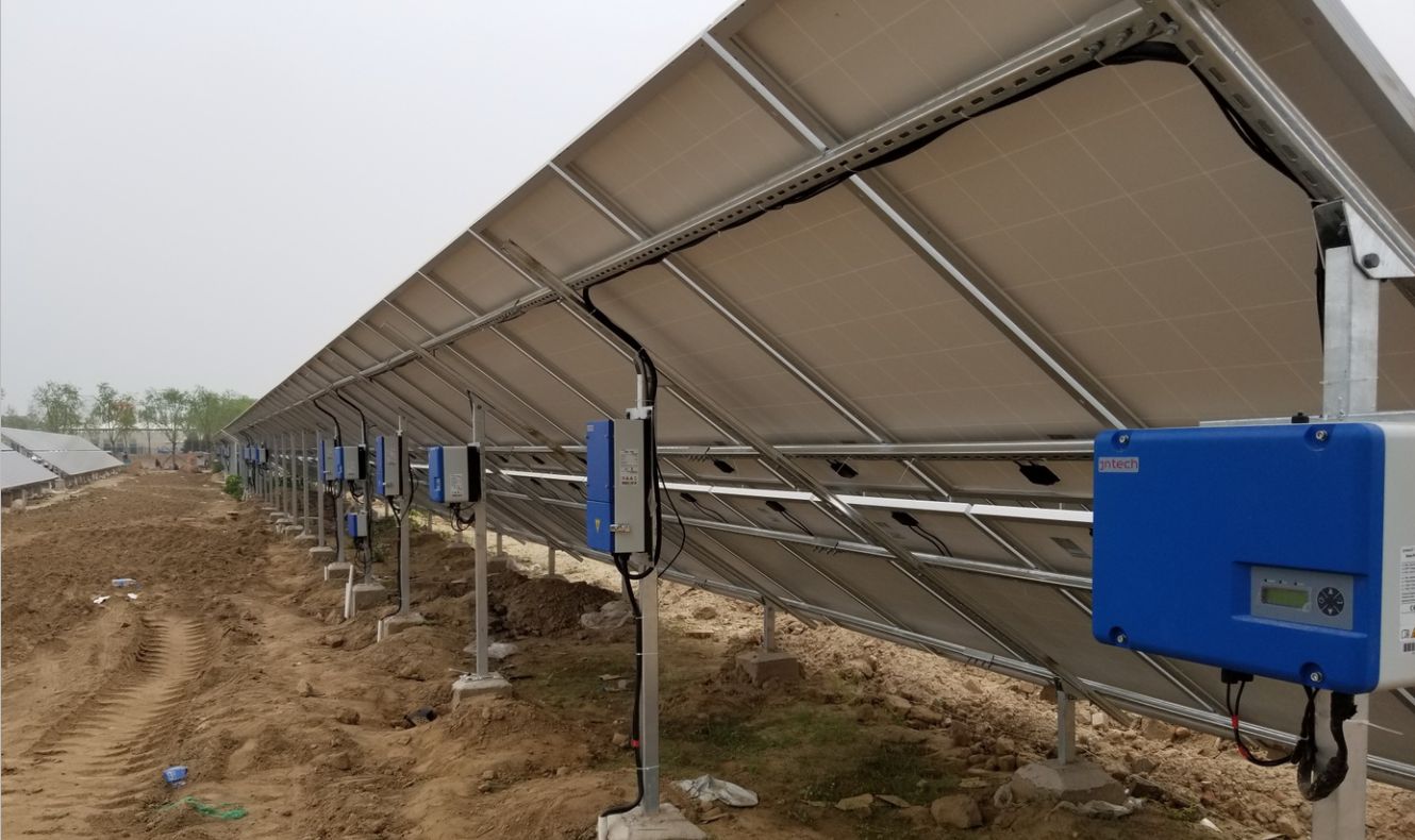  JNTECH projet de pompe solaire à pékin Daxing aéroport international accepté
