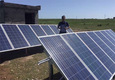  1,5kw système de pompe solaire à Xining ， Qinghai 