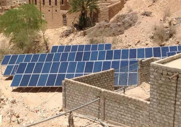 Système de pompe solaire 30kw au Yémen