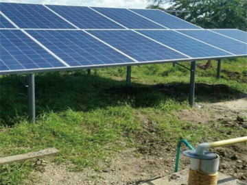 10 ensembles de système de pompe solaire de 2,2 kW en Colombie
