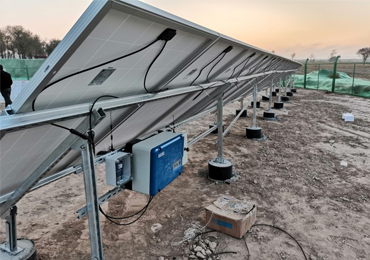 Système de pompe solaire 4kw au Shaanxi