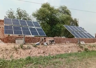 Système de pompe à eau photovoltaïque de 11 kW au Pakistan