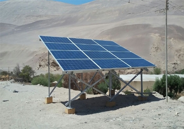  4kw pompe solaire système à Arica, Chili