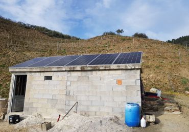 Système de pompe solaire de 1,5 kW au Portugal
