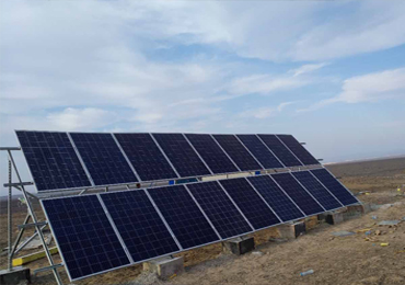 3kva Système d'alimentation solaire hors réseau au poste de garde-frontière du xinjiang