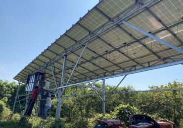 Système de pompe solaire de 7,5 kW au Cambodge