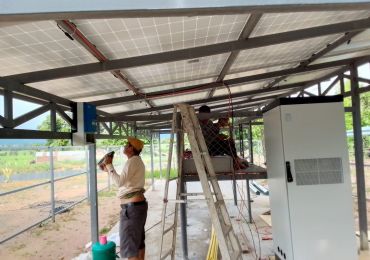 Système de pompe de stockage d'énergie 4 kW/31,2 kWh au Laos
    
