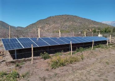 2 ensembles de système de pompe solaire de 2,2 kW au Chili