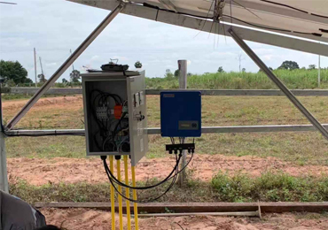  1,5kw Système de pompe solaire en Thaïlande