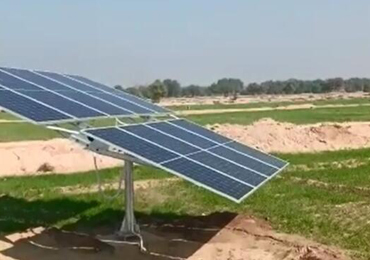 Système de pompe solaire 11kw au pakistan
