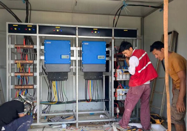 Système de pompe solaire de 55 kW au Cambodge
